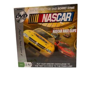 NASCAR The Interactive DVD Board Game Featuring Race Clips 2008 New Sealed
